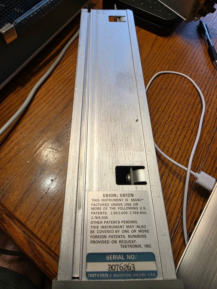 Tektronix 5B10N Time Base/ Amplifier Module Plug-in