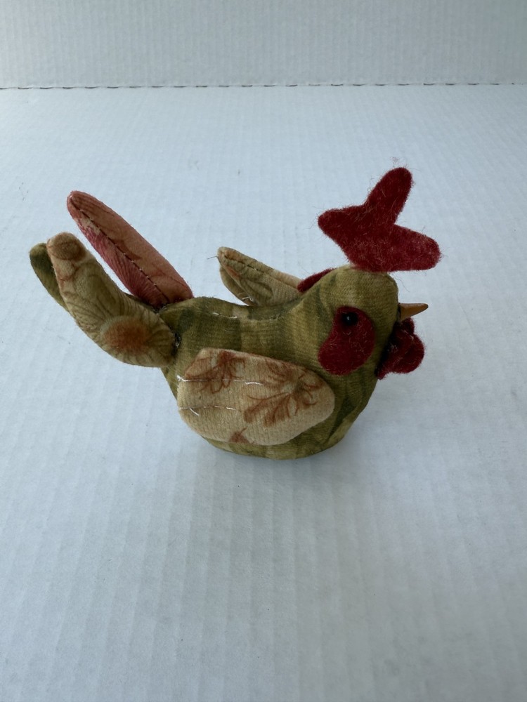 Hand Made Plush Rooster