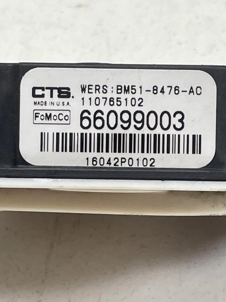 2016 FORD FOCUS SE AIR SHUTTER MOTOR ACTUATOR OEM