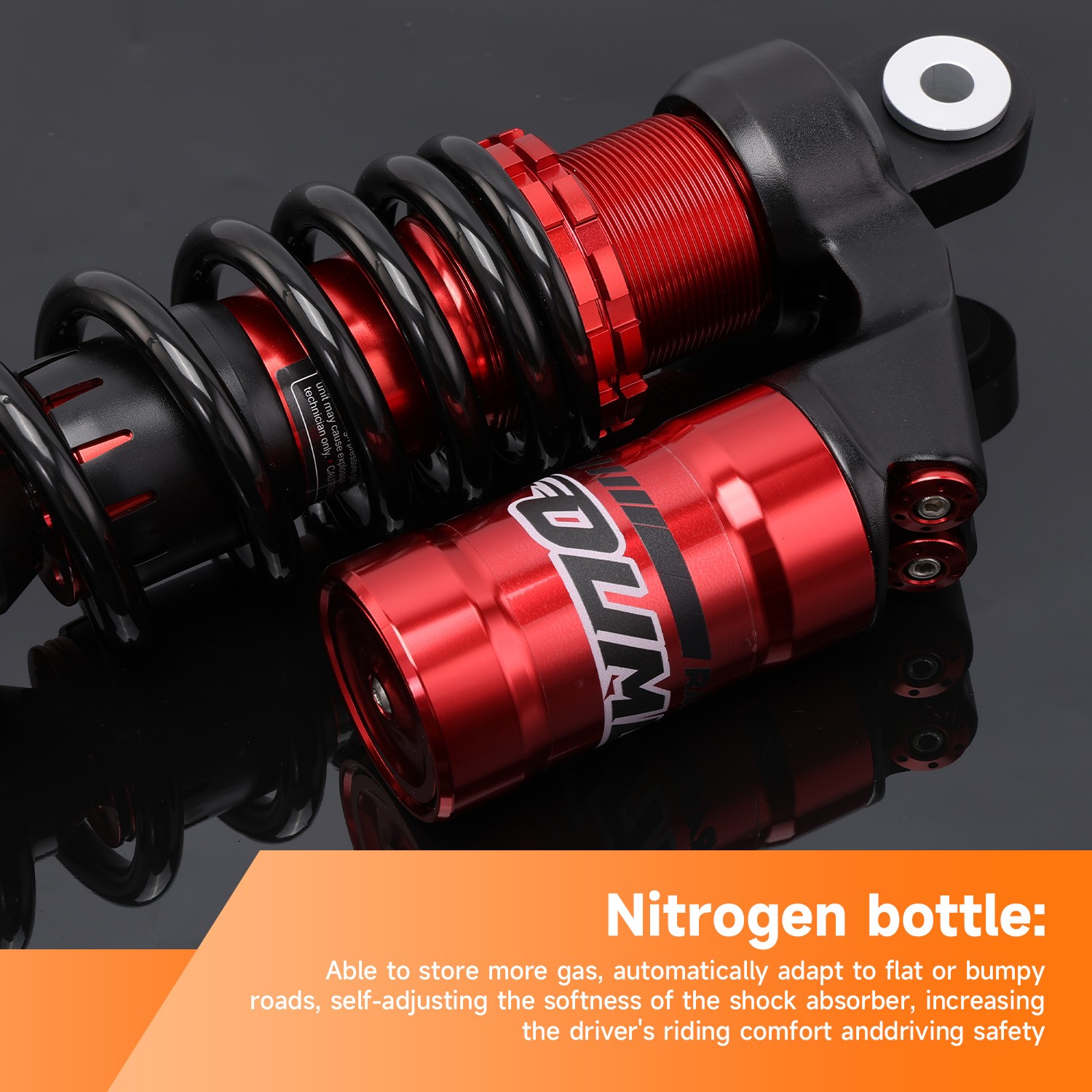 Stage 3 Front Shocks Absorbers Spring for 2003-2014 Suzuki Quadsport Z400 LTZ400