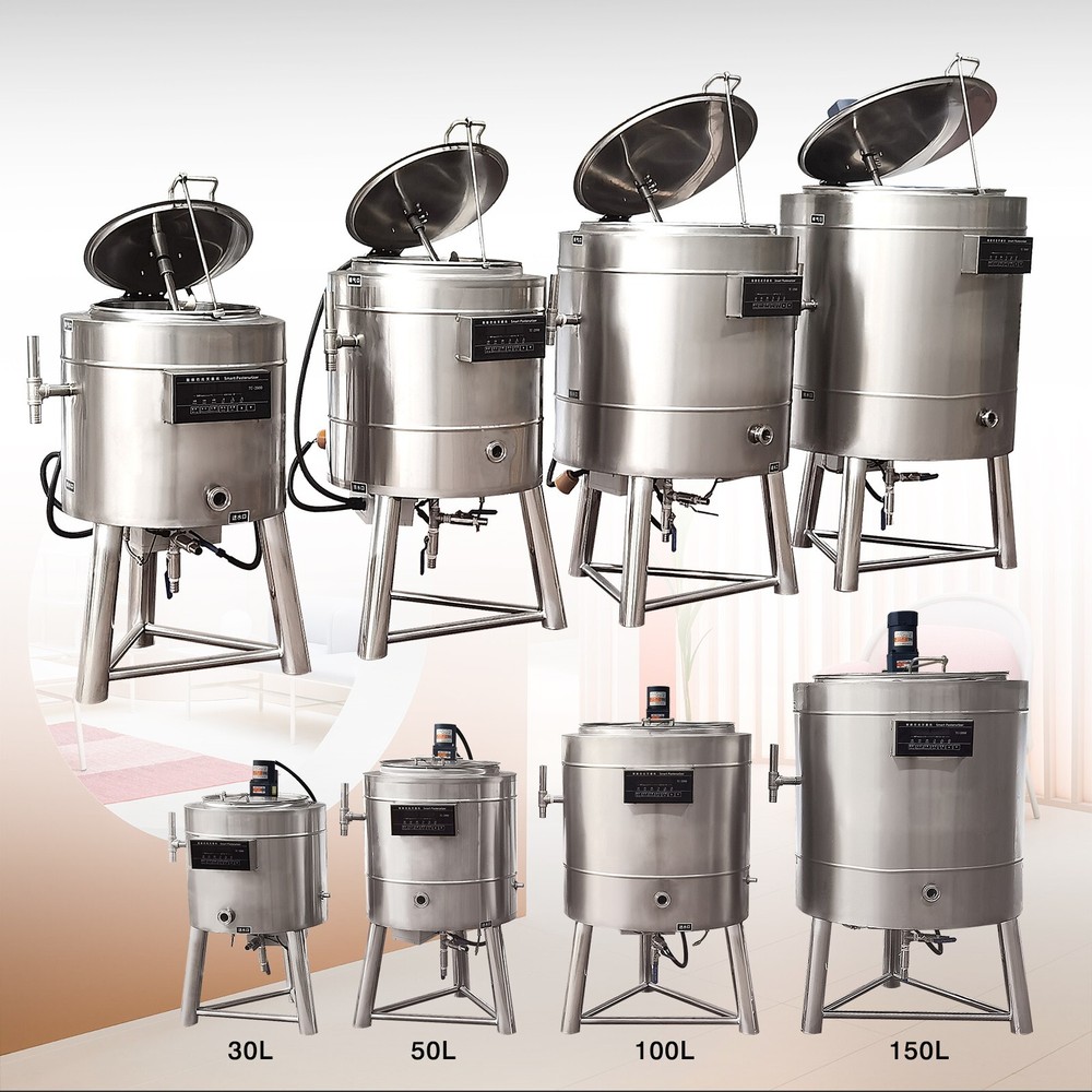 100L Commercial Pasteurization Machine Pasteurizer for Milk Juice Sterilization