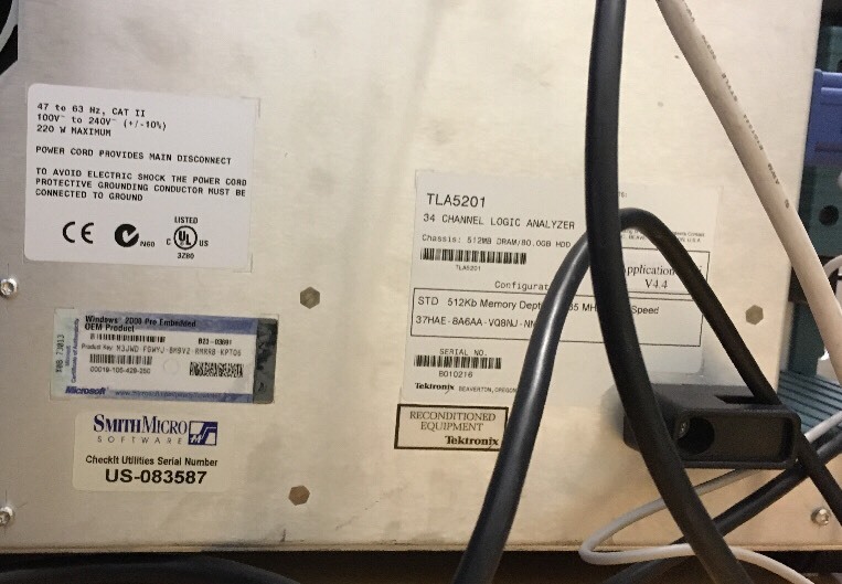 Tektronix Logic Analyzer TLA5201 or TLA5202