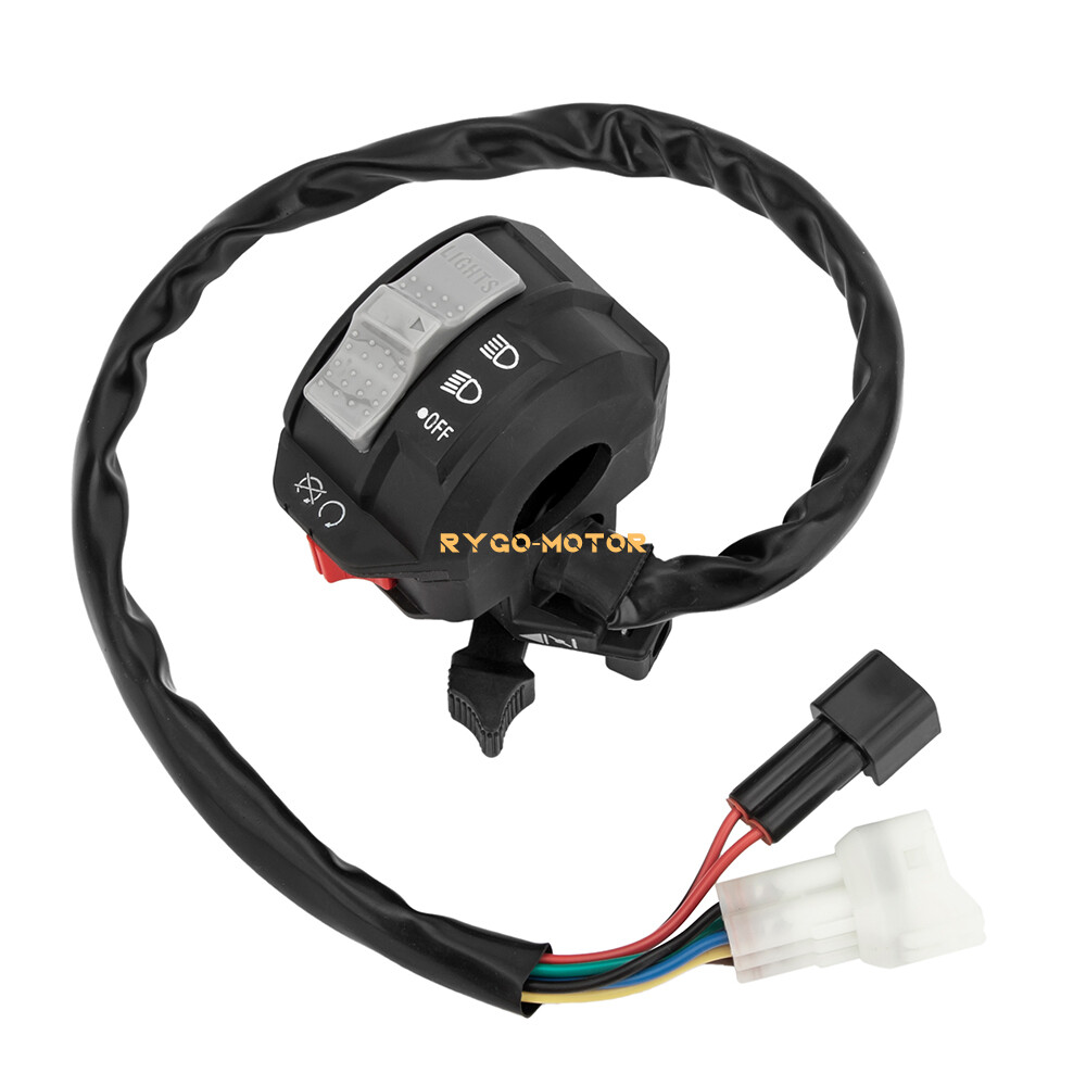 Left Handlebar Start Kill Switch Headlight for Yamaha Big Bear 250 400 2002-2009
