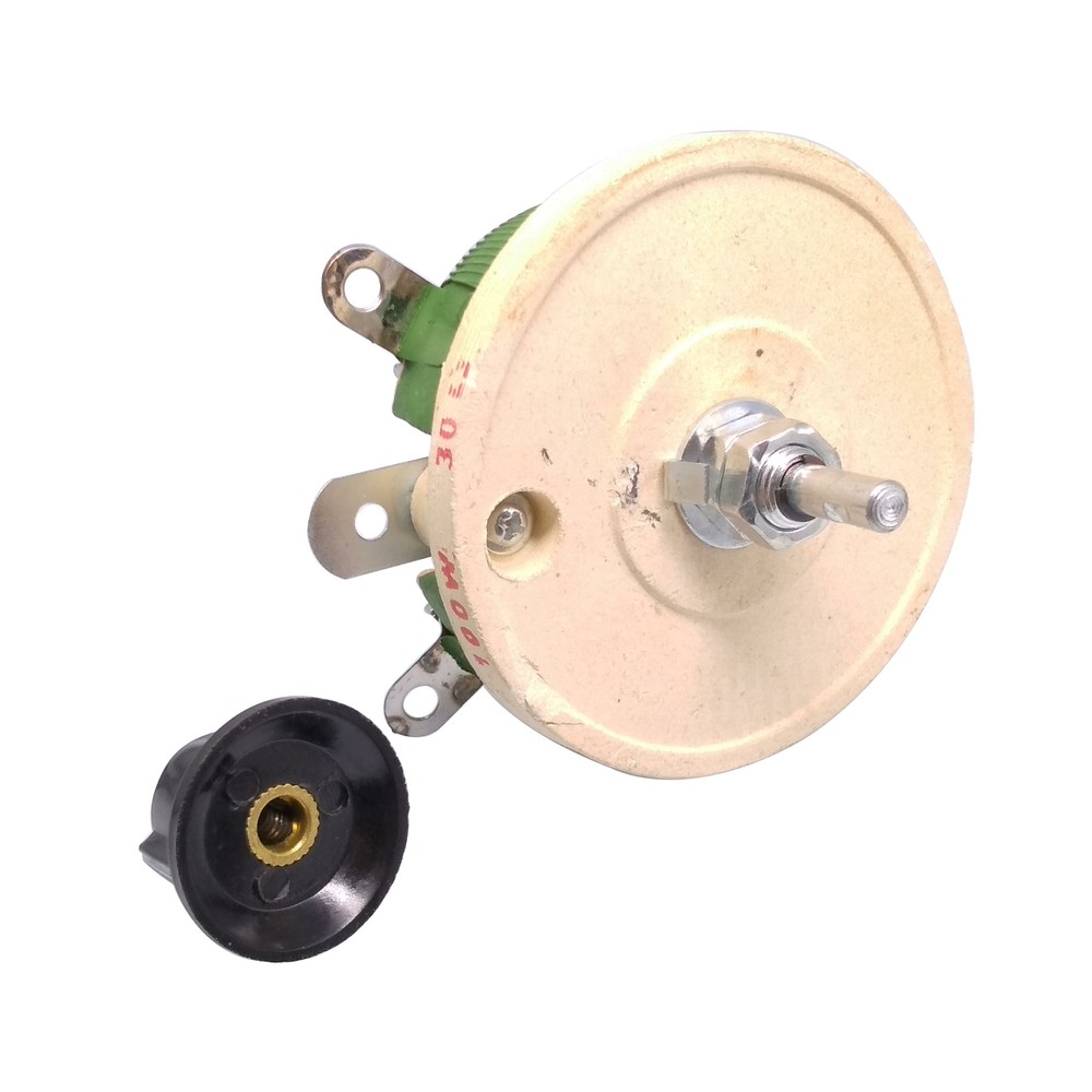 100W 30 OHM High Power Wirewound Potentiometer, Rheostat, Variable Resistor