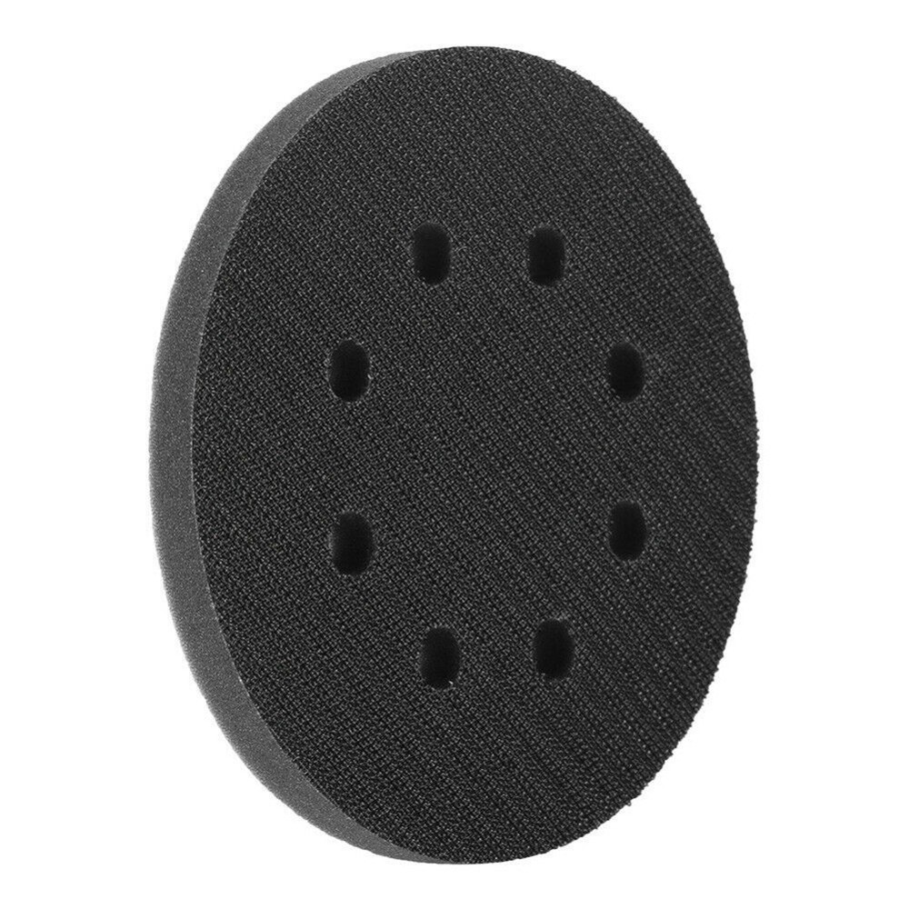 125Mm Sponge Interface Pad 2PCS 8-Hole Hook&Loop Inch Pads Soft Useful