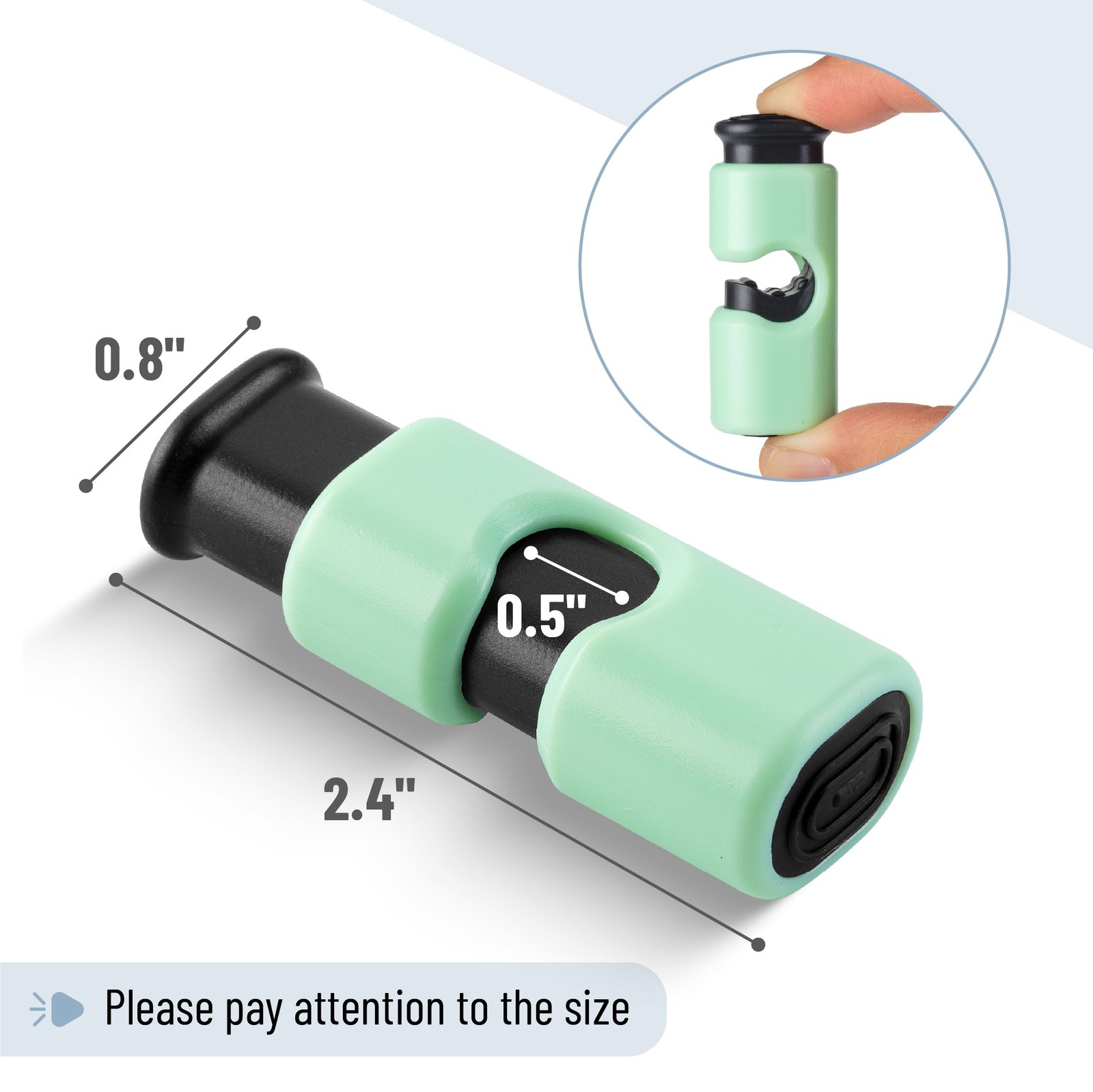 Mr. Pen- Squeeze and Lock Bread Bag Clips, 8 Pack, Soft 8 Pastel