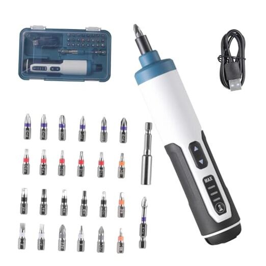 Electrical Tools – Compact Power Screwdriver Kit, Magnetic & Micro Screwdriver