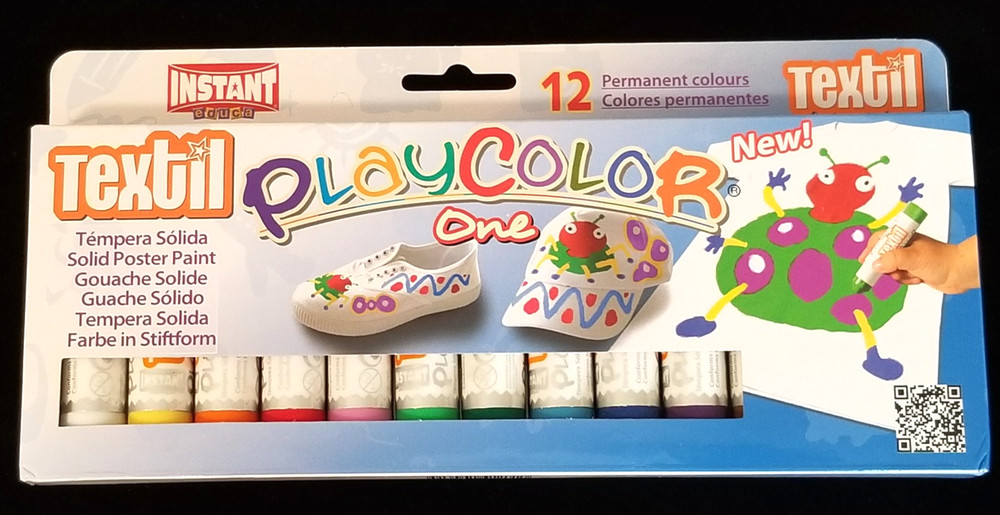 Instant Textil - PlayColor - Solid Poster Paint - Permanent Colours - New in Box