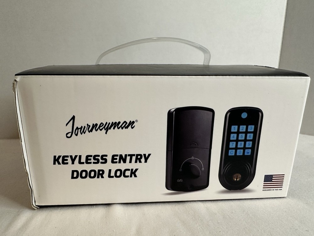Journeyman Keyless Entry Door Lock *New Open Box