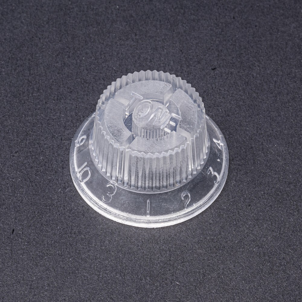 3 Pcs Transparent Number ST Guitar Knobs Volume Tone Knob fits Stratocaster