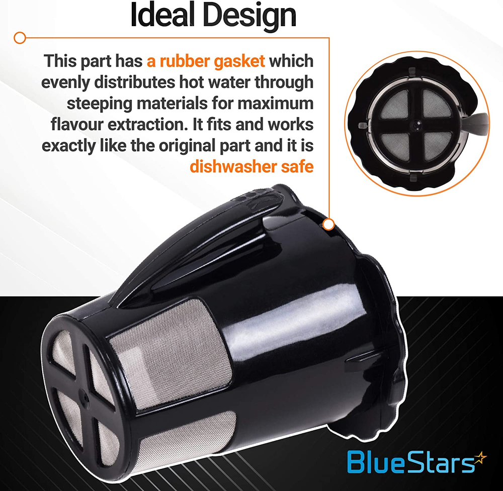 (2024 Update) Universal Fit 2 PACKS 119367 Reusable Coffee Keurig Filter Replace
