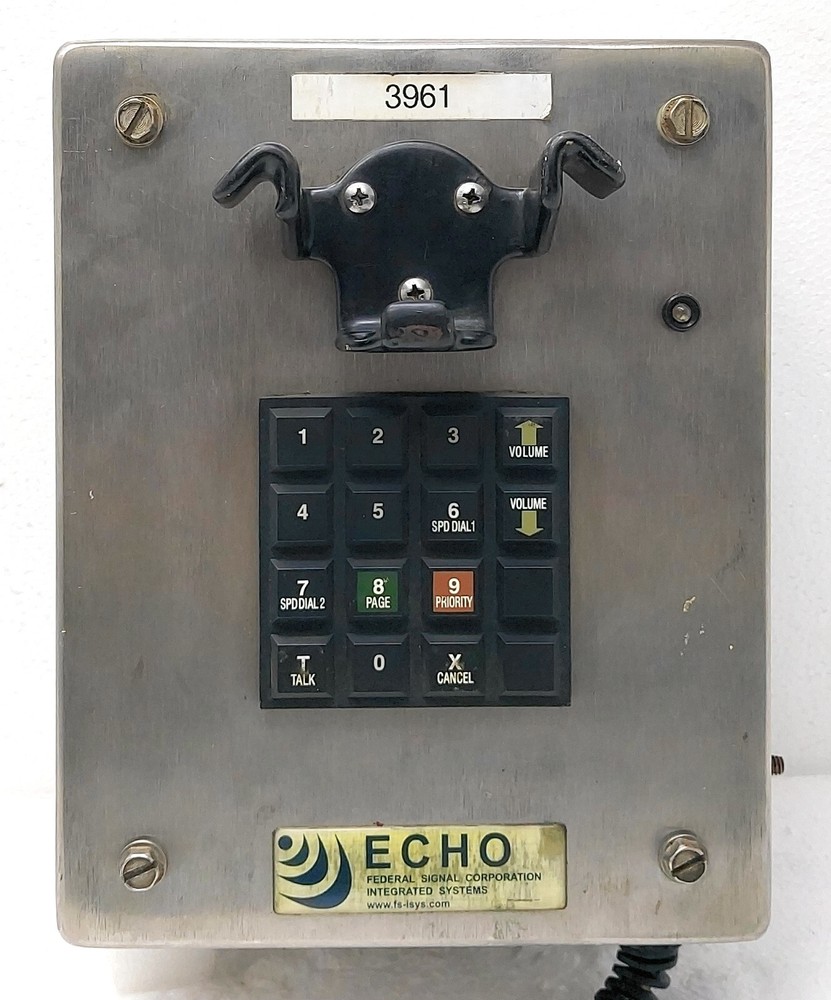 Federal Echo E2-HND-4X 81461807A Division 2 Digital Intercom Station 16260