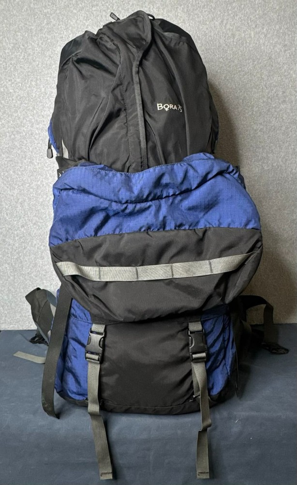 Arc'teryx Bora 75 Backpack Hiking Camping Internal Frame Black Blue Large Pack