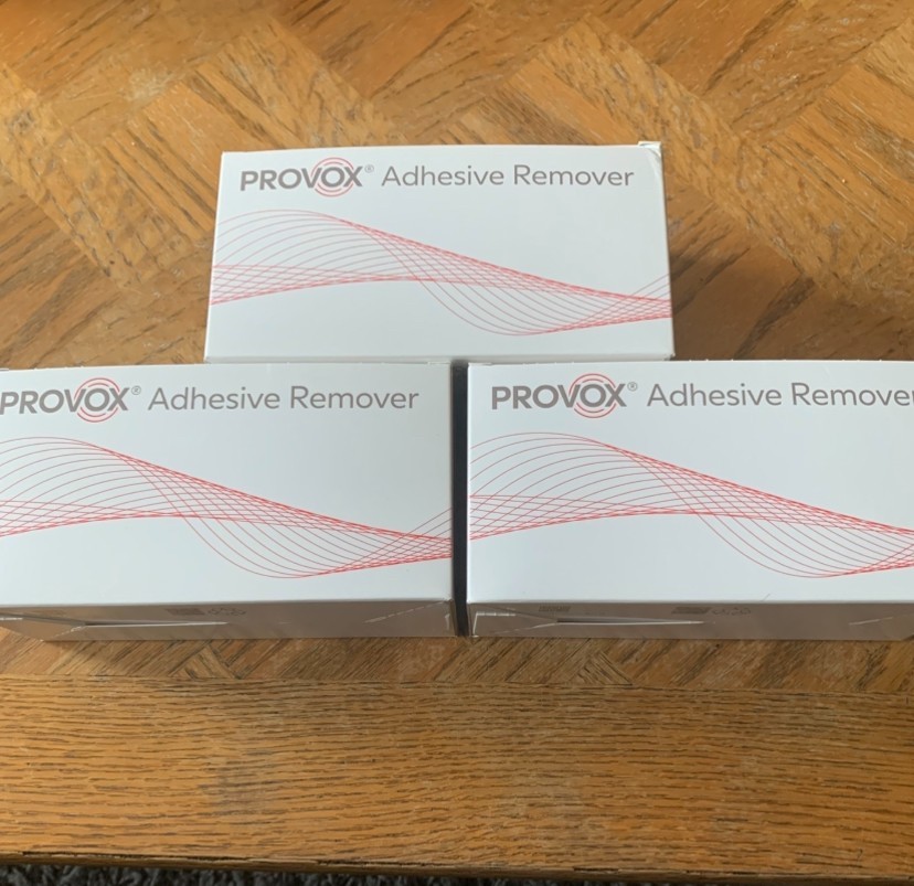 Provox adhesive remover 3 boxes