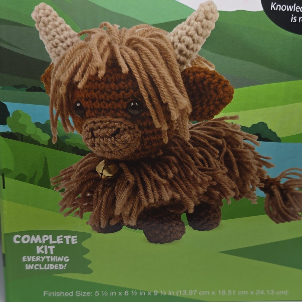Needle Creations Highland Cow Crochet Kit
