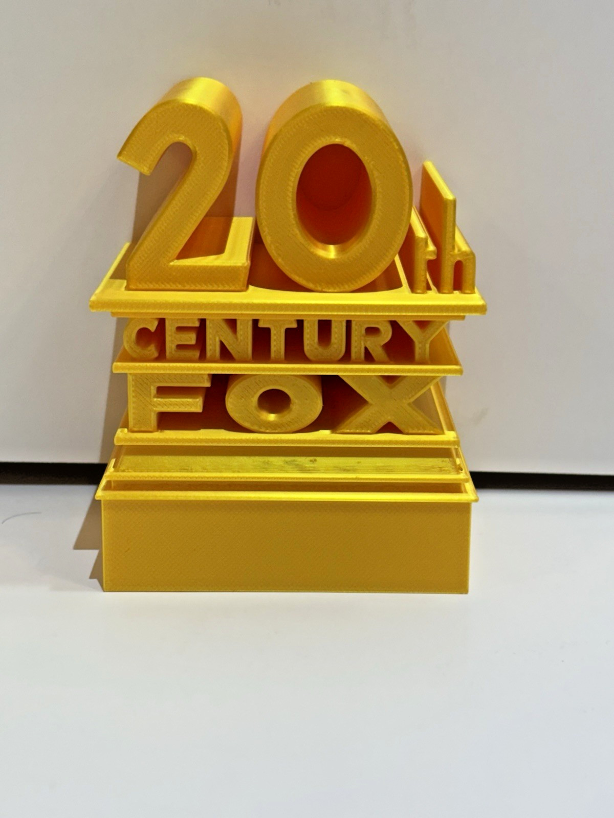 20th Century Fox 3D printed Logo Sign Wall Desk Shelf Art
