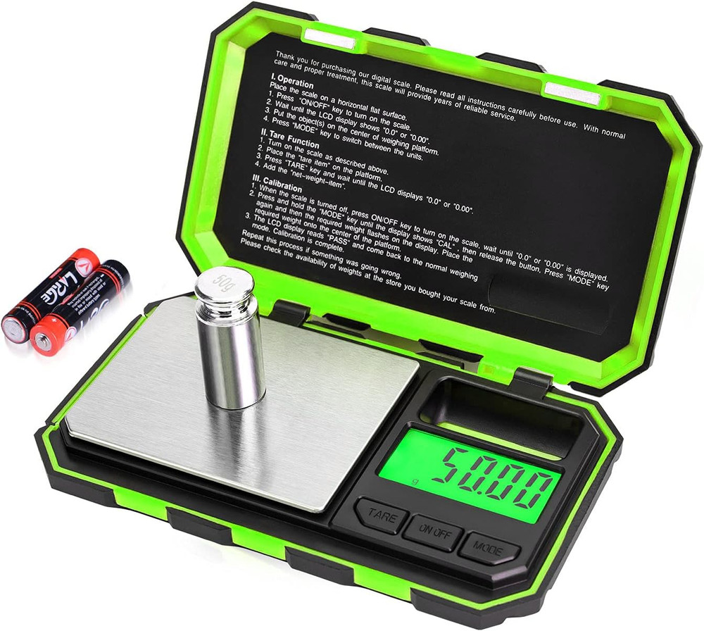 Digital Pocket Scale, 200G X 0.01G Gram Scale, Mini Scale 6 Units Jewelry Scale