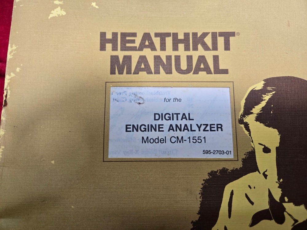 Heathkit Portable Digital Engine Analyzer CM-1551