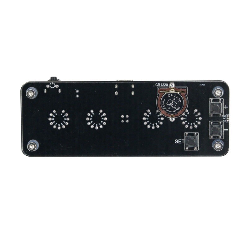 IN-8 4-Digit Nixie Clock Tube Innovative Desktop Clock Sleek Home Decor Basic US