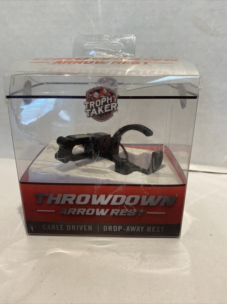 Trophy Taker T3402 Throwdown Arrow Rest - Cable Driven - Drop-Away Rest - 00063