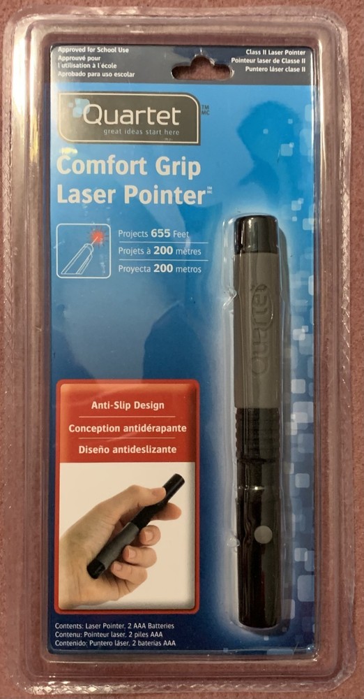 Quartet Classic Comfort Laser Pointer Class 2 (MP-2703G2Q)
