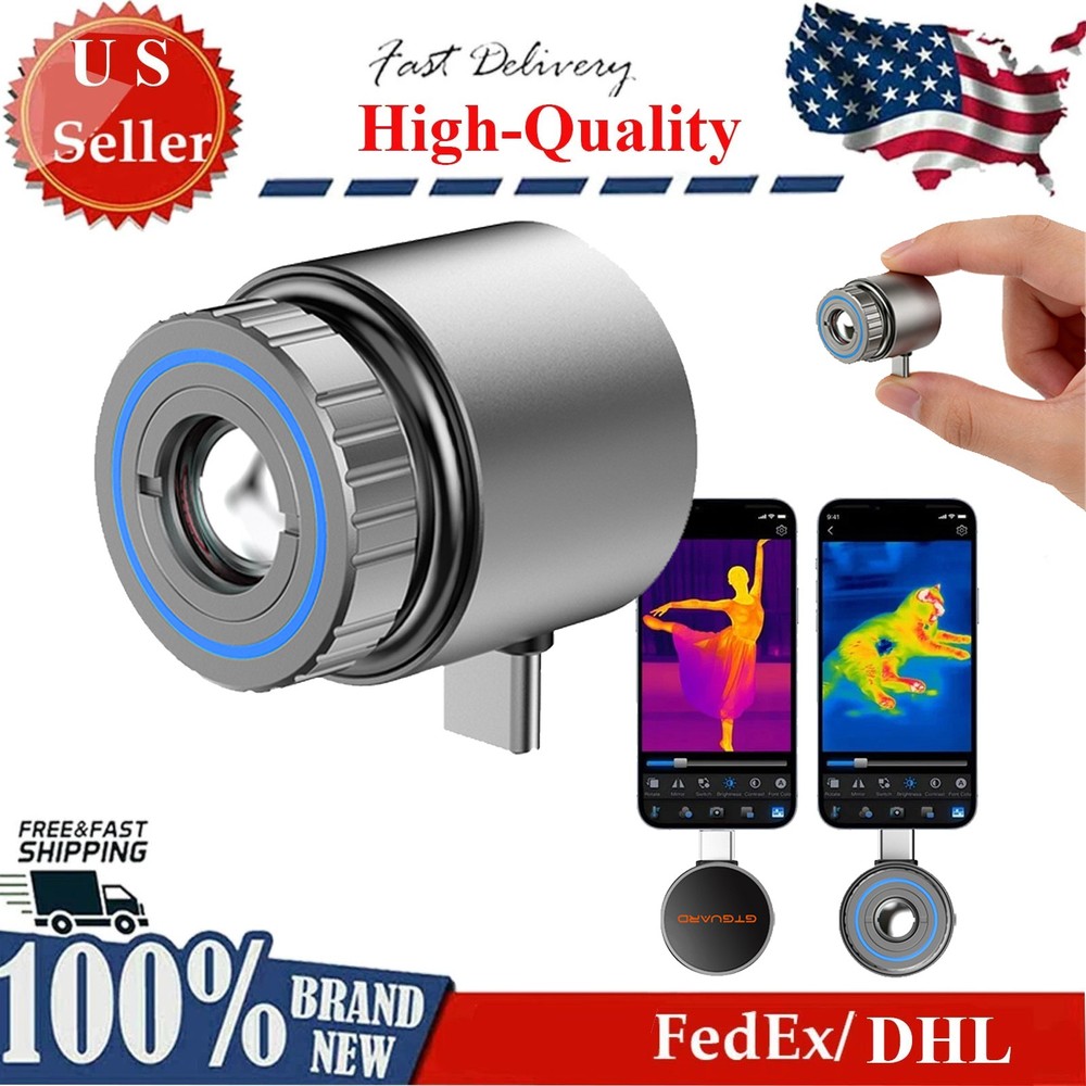 GTGUARD C210 Portable Mini Thermal Imaging Camera for Android Type-C Smartphone
