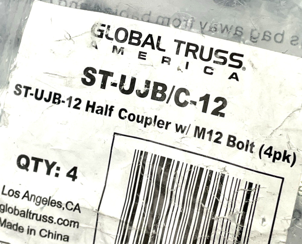 Global Truss ST-UJB/C-12 Universal Junction Coupler (4-pack)