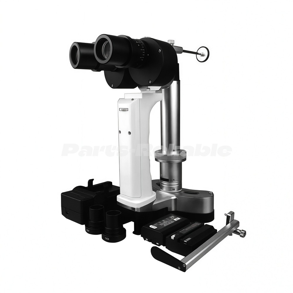 New Portable Hand Held Slit Lamp Microscope 5000 with Case CE Approval