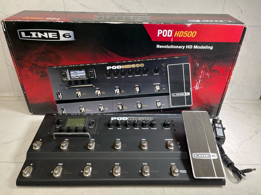 Line 6 POD HD500 Multi-Effect and Amp Modeler (A1G010500)