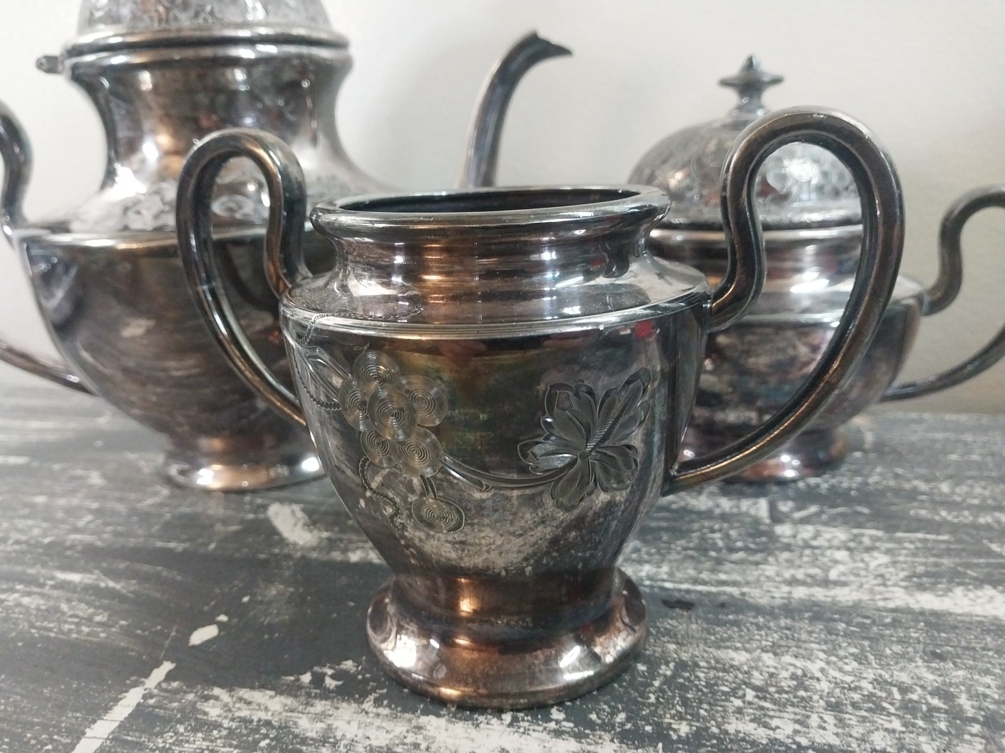 Vintage Derby Silverplate 3 Piece Set 2625