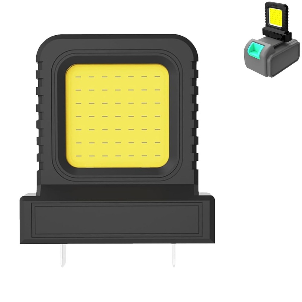 2 PACK Universal LED Work Lights High Brightness Floodlight for Lithium Battery