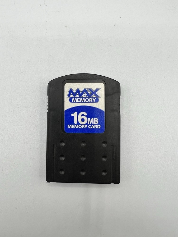Max Memory PlayStation 2 PS2 Black 16 MB Memory Card