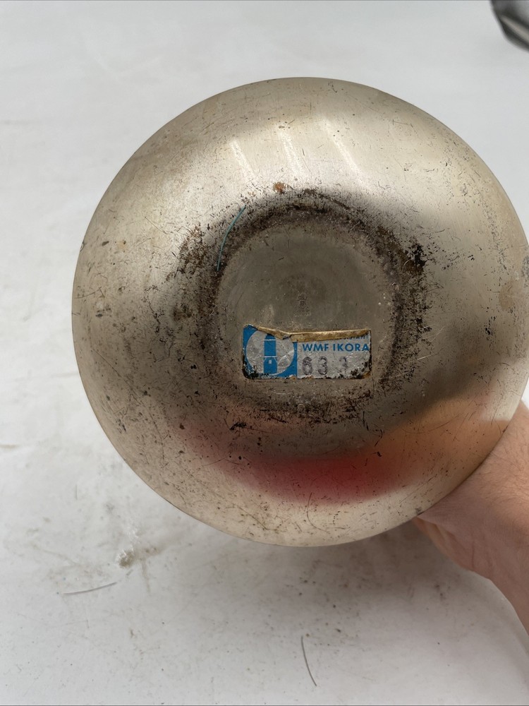 silver-plated candy dish or bonbon basket manufactured by WMF