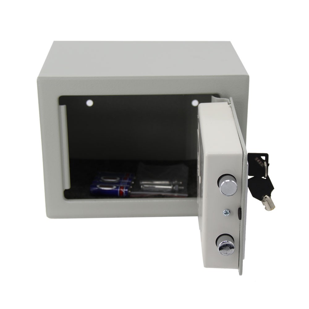 170*230*170mm Digital Keypad Safe Light Gray