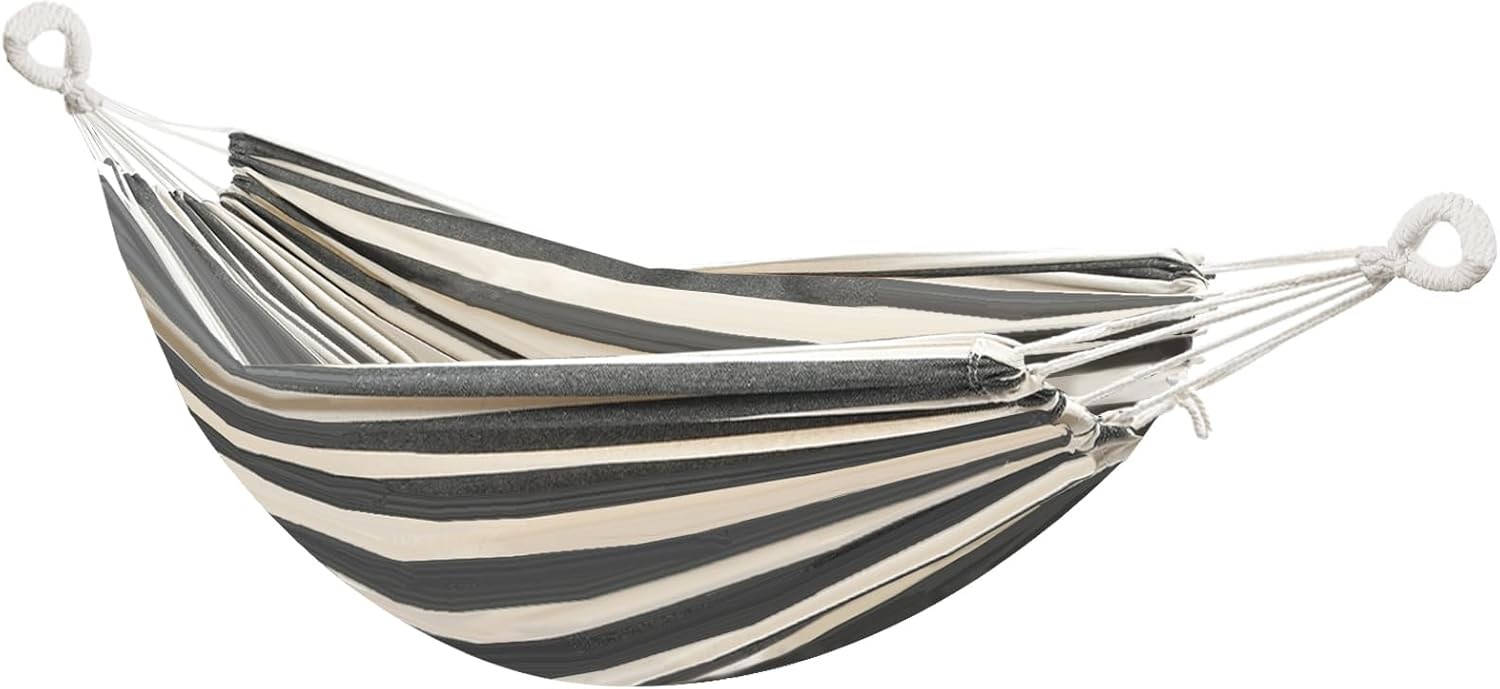 Double Hammock Comfortable for Hanging Sturdy 440lbs Capacity Hammock