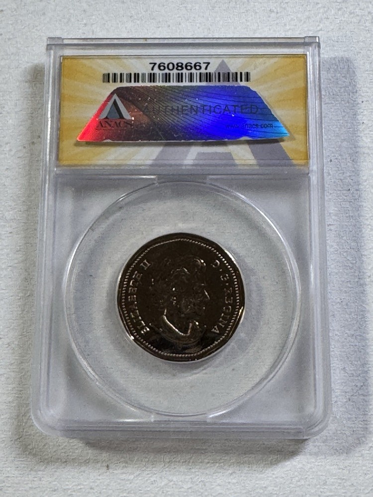 2006 Canada $1 Loonie Graded MS 67 by ANACS