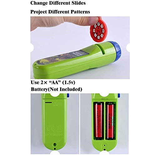 Children Projector Toys Educational Science Set Wall Ceiling Tent Torch Space