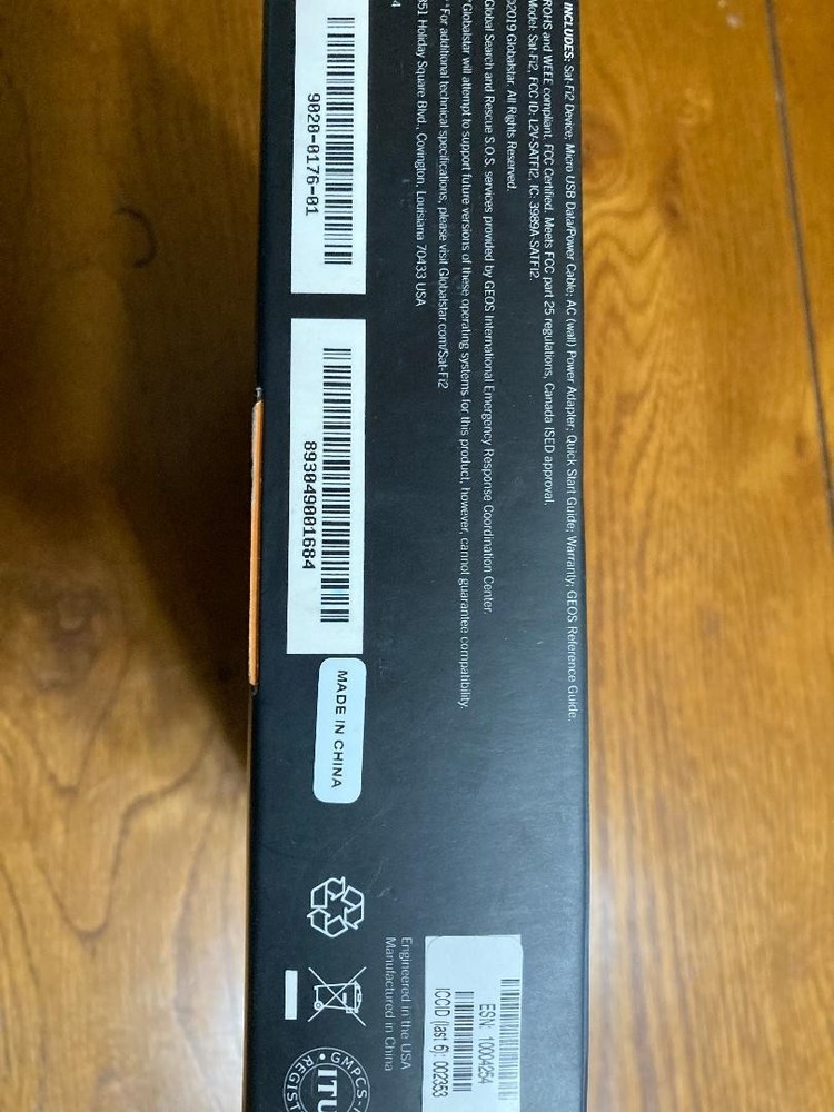 Globalstar Sat-FL2 Satellite Hotspot In Box