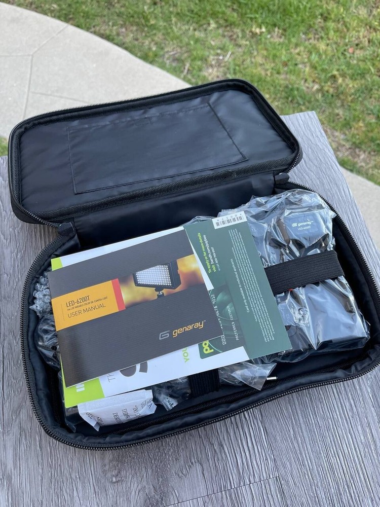 Genaray LED-6200T 144 LED Variable-Color On-Camera Light