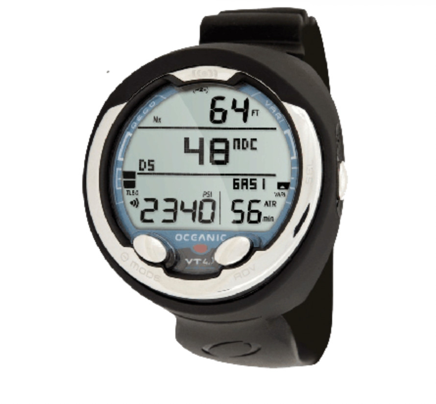 Oceanic VT4 Air Integrated Wrist Style Scuba Dive Computer + Transmitter