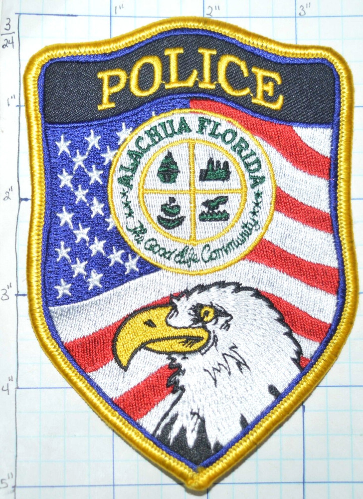 FLORIDA, ALACHUA POLICE DEPT PATCH