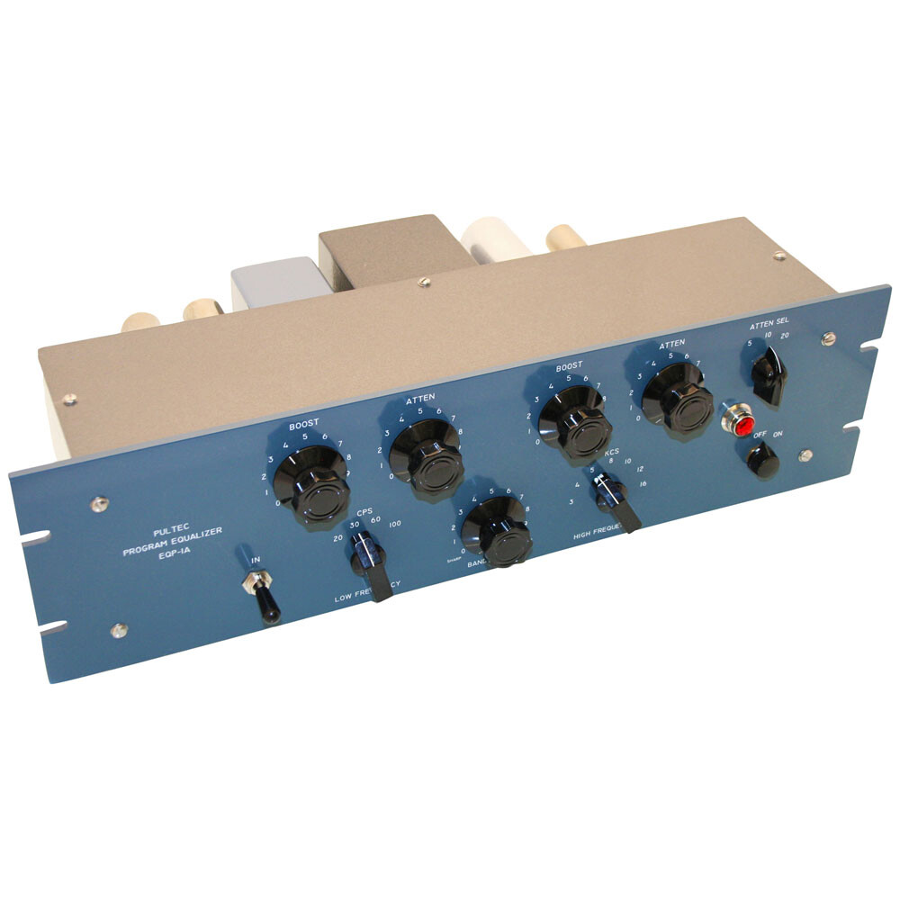 Pultec EQP-1A Program Equalizer The classic pultec two-band EQ has come back