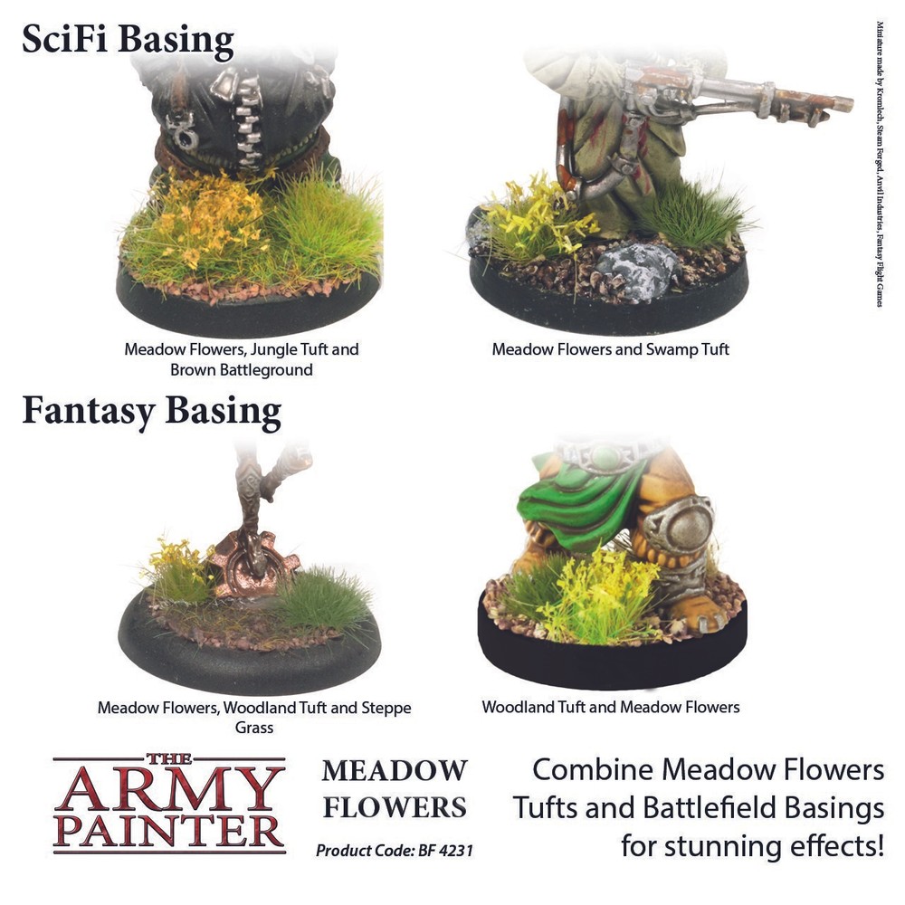 The Army Painter Battlefields Tuft Meadow Flowers