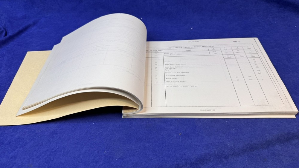 Project Skylark WRE Trials Instruction BS225 Australian Defence Document