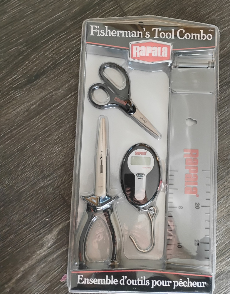 Rapala Fisherman's Tool Combo Kit NEW