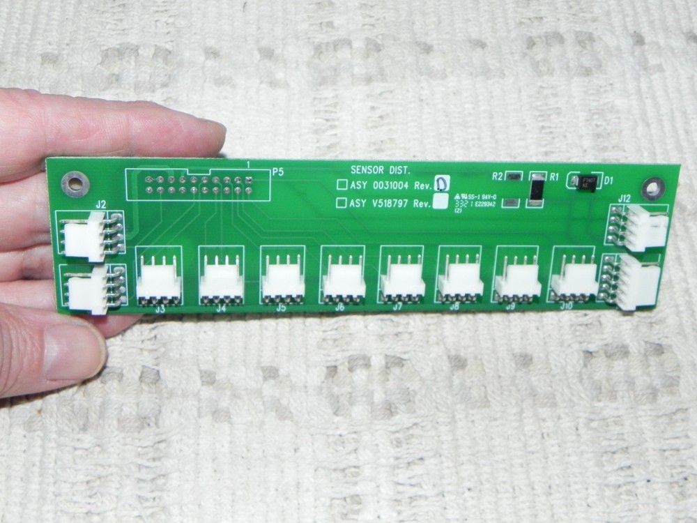Sensor Distribution Assembly 0031004 Rev D, DISTRIBUTION BOARD WITH STATIC PROTE