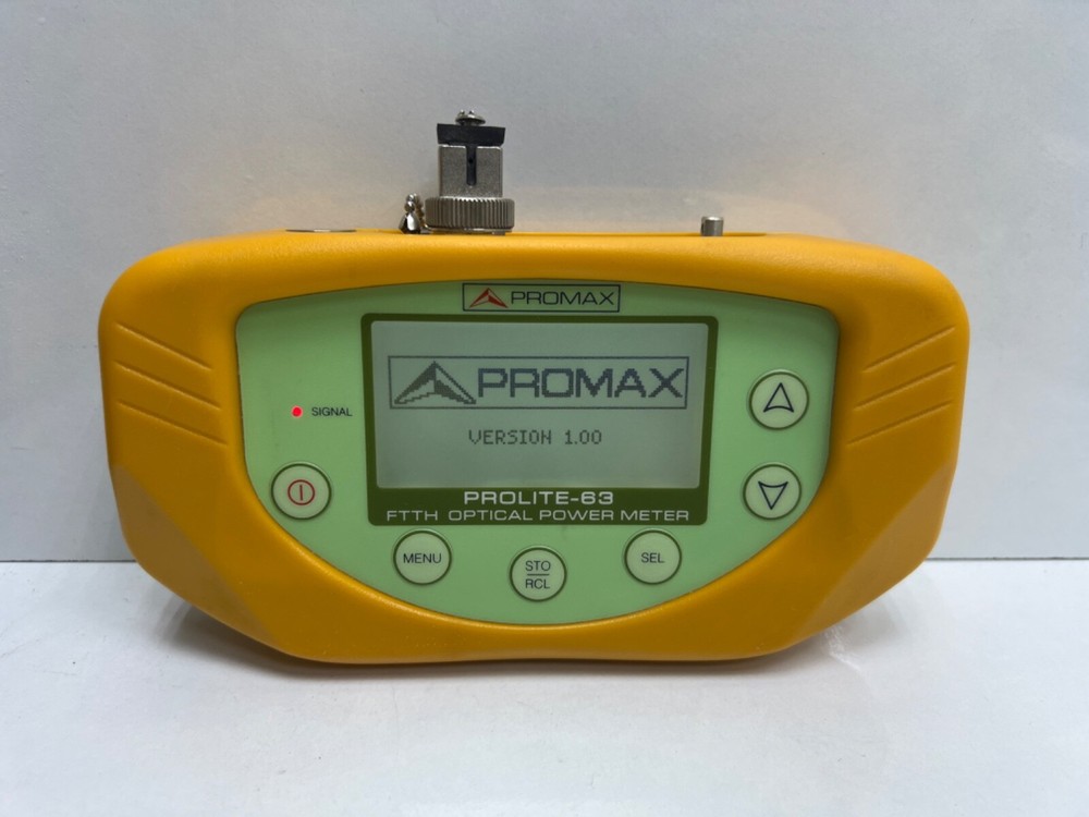 PROMAX PROLITE-63 , PL063AES11 FTTH Optical Power Meter Set