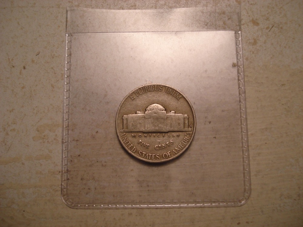 1942-D JEFFERSON NICKEL READ DESCRIPTION (I)