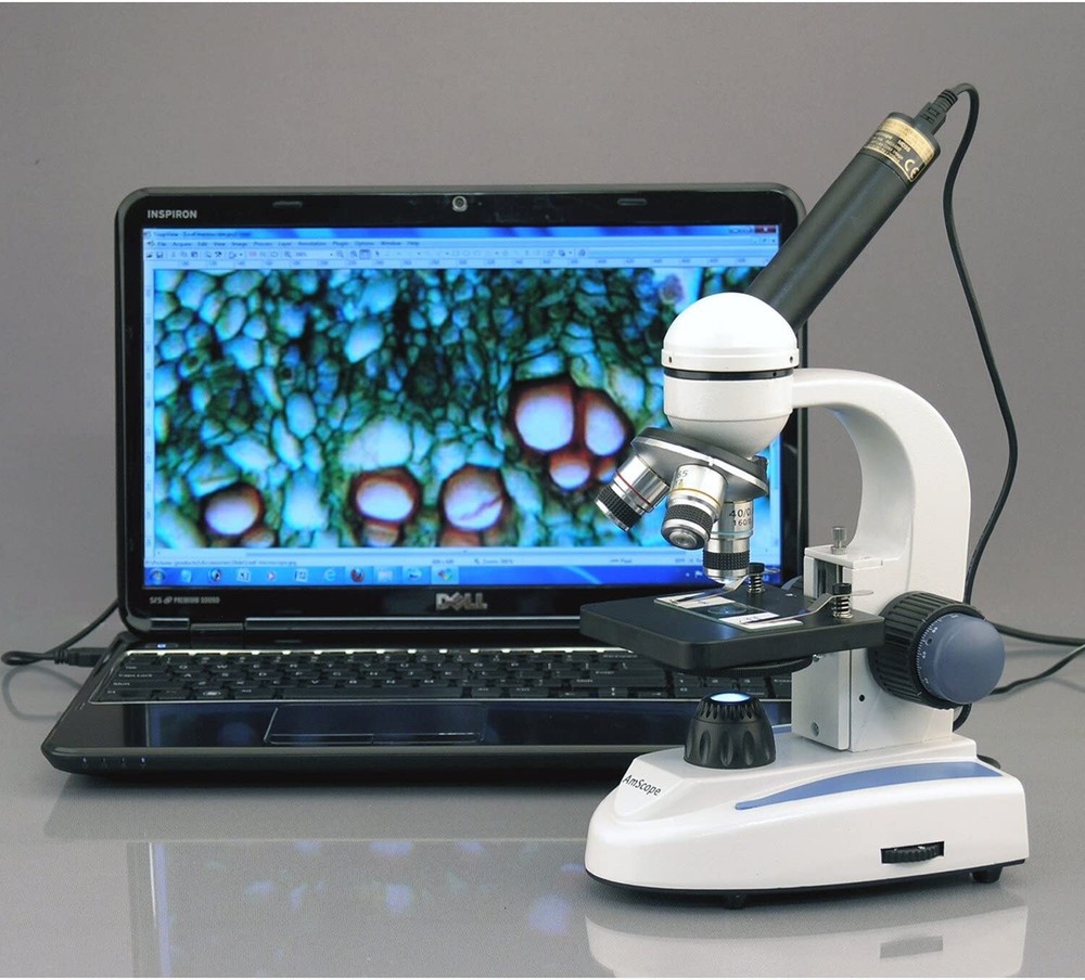 USB Color CMOS Eyepiece Microscope Camera for Still + Video w/ Software