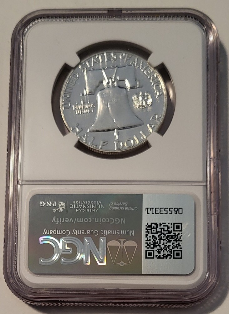 1959 Franklin Half Dollar Proof PF68 NGC